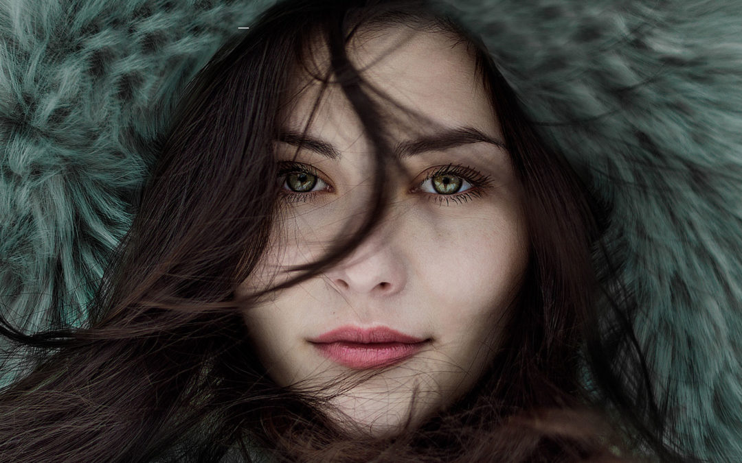 woman in hood